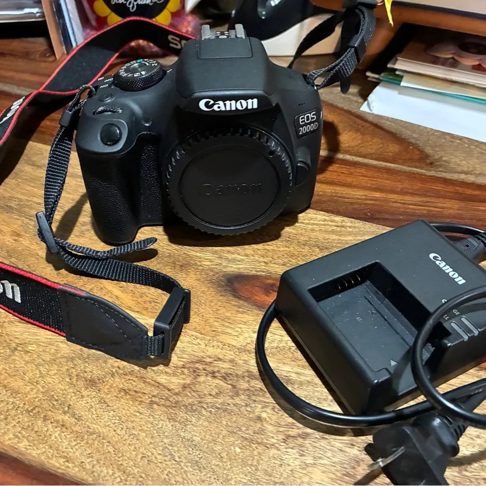 Canon EOS 2000D Black DSLR Camera